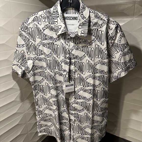 MOSCHINO made in Italy short sleeve shirt - Picture 7 of 8